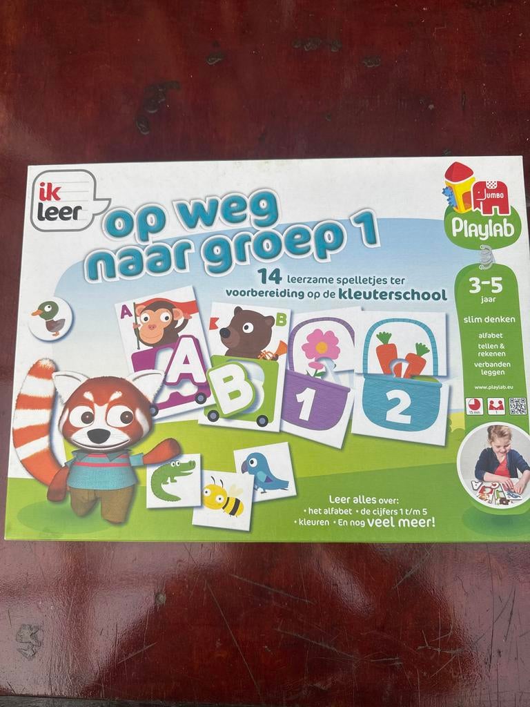 Jumbo Playlab Ik leer op weg naar groep 1, Ophalen, Gebruikt, Taal en Lezen