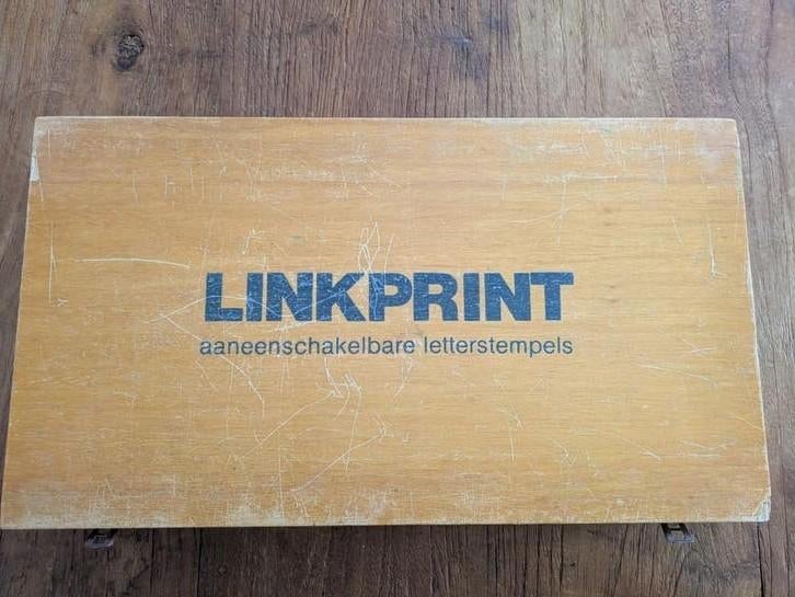 LINKPRINT Kist 1, Hobby en Vrije tijd, Stempelen, Gebruikt, Overige typen, Ophalen of Verzenden