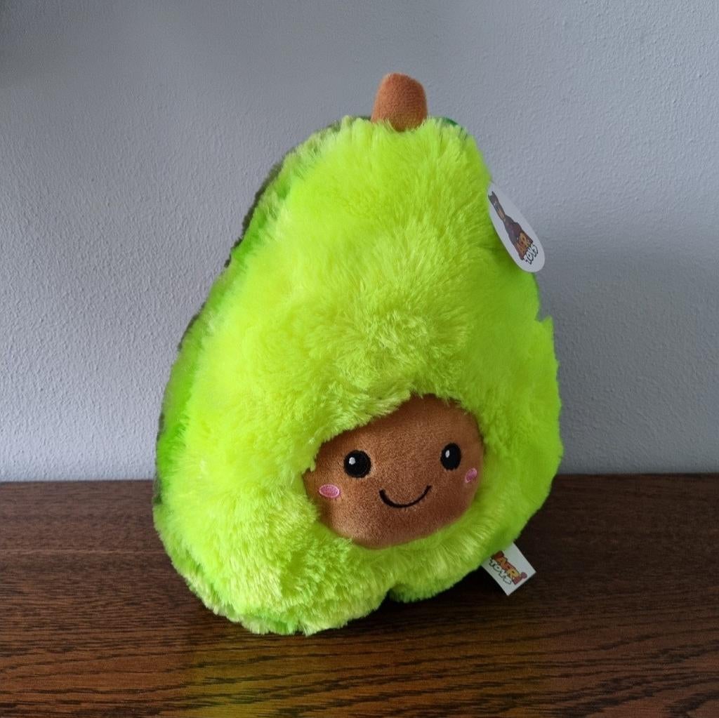 Avocado knuffel, Kinderen en Baby's, Speelgoed | Knuffels en Pluche, Ophalen of Verzenden, Nieuw, Overige typen