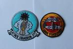 2 us navy patches, Verzenden, Marine, Amerika, Embleem of Badge