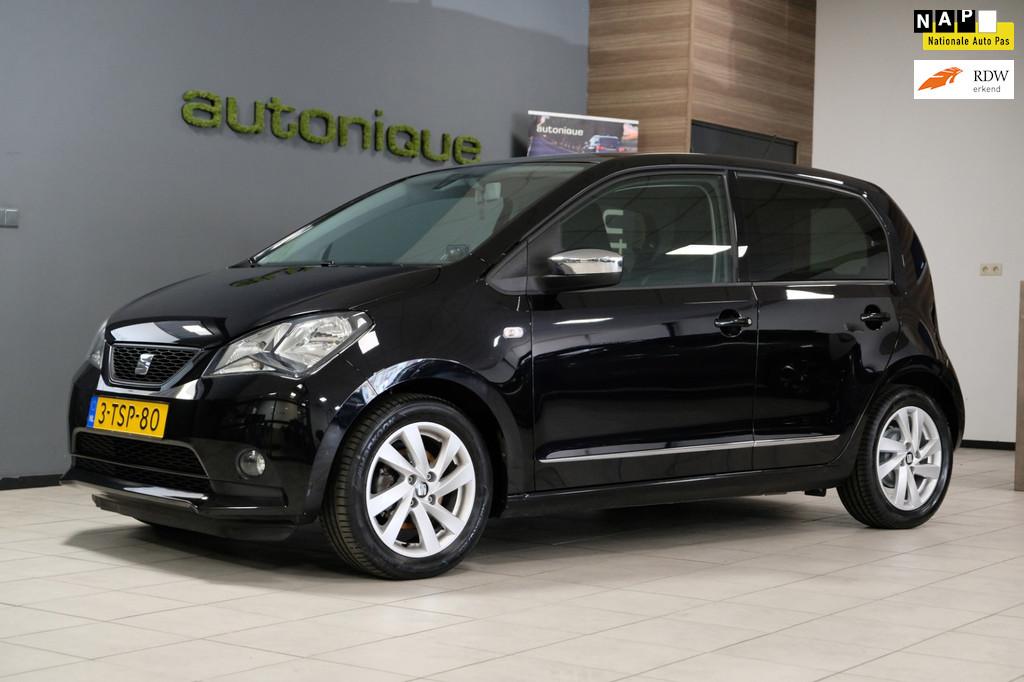 Seat Mii 1.0 Sport Dynamic*90dkm*5 drs*Airco*stoelverwarming, Voorwielaandrijving, Euro 5, Stof, Gebruikt