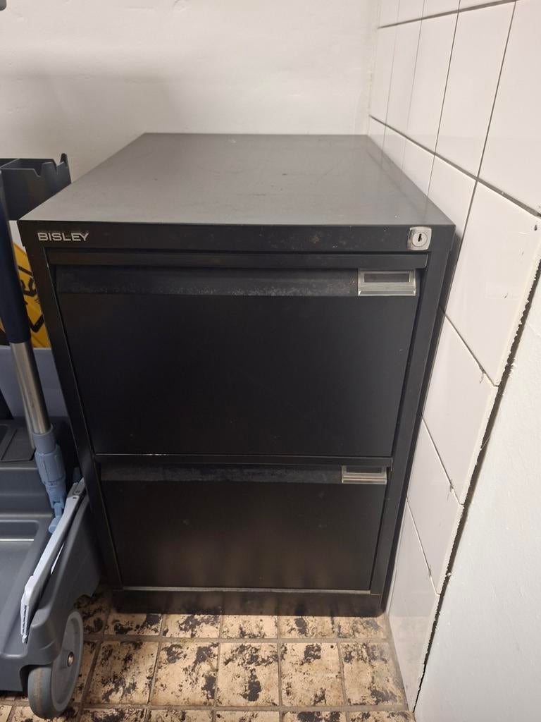 Bisley archiefkast met 2 lades, Ophalen