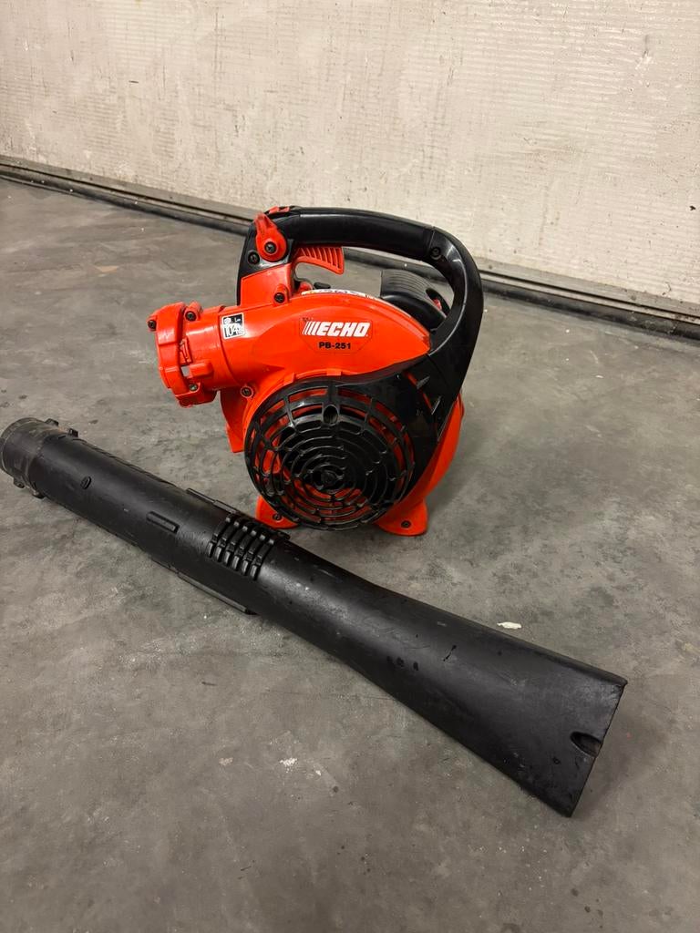 Echo PB-251 Benzine bladblazer, Ophalen, Gebruikt, Benzine, Handgedragen
