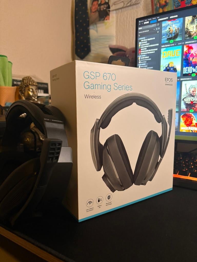Sennheiser GSP 670 Gaming Series, Ophalen, Gebruikt, Sennheiser, Over oor (circumaural)