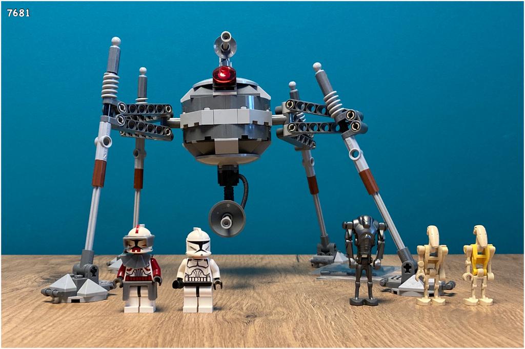 Lego Star Wars 7681 Separatist Spider Droid, Ophalen, Gebruikt