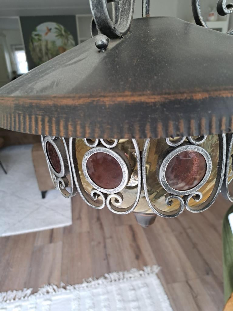 Leuke antieke lamp, Ophalen of Verzenden