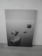 LEUK ZWART/WIT SCHILDERIJ - 70 X 100 CM, Ophalen, Gebruikt, Schilderij, 75 cm of meer