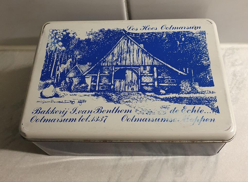 OOTMARSUM,  bakkerij van Benthem, Ophalen of Verzenden, Gebruikt, Overige