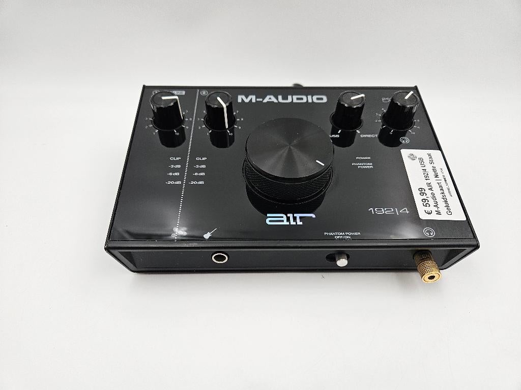 M-Audio AIR 192|4 USB Geluidskaart | Nette Staat, Ophalen of Verzenden, Zo goed als nieuw