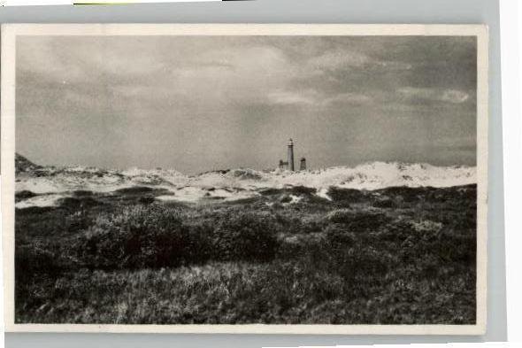 Schiermonnikoog  Gezicht vanaf Westelijke Duinen st 1950