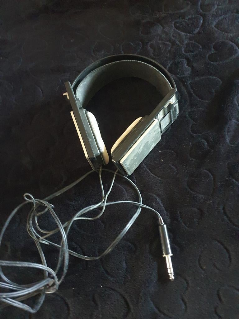 Vintage hoofdtelefoon met bediening, Ophalen of Verzenden, Gebruikt, Over oor (circumaural), Overige merken