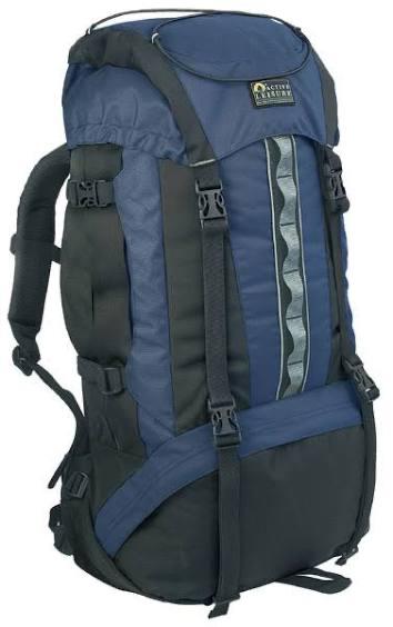 Nepal 70 - Active Leisure Trekking Rugzak - Blauw/Zwart, Overige merken, Gebruikt, 25 tot 40 cm, Ophalen of Verzenden