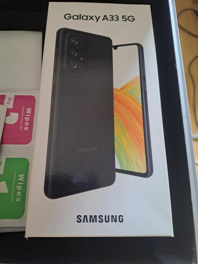 Samsung Galaxy A33 5G met accessoires en Poly Voyager HP, Ophalen of Verzenden, Gebruikt, Galaxy A, Zonder abonnement
