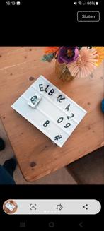 Lichtbak A4 formaat met letters en cijfers, Ophalen of Verzenden, Zo goed als nieuw