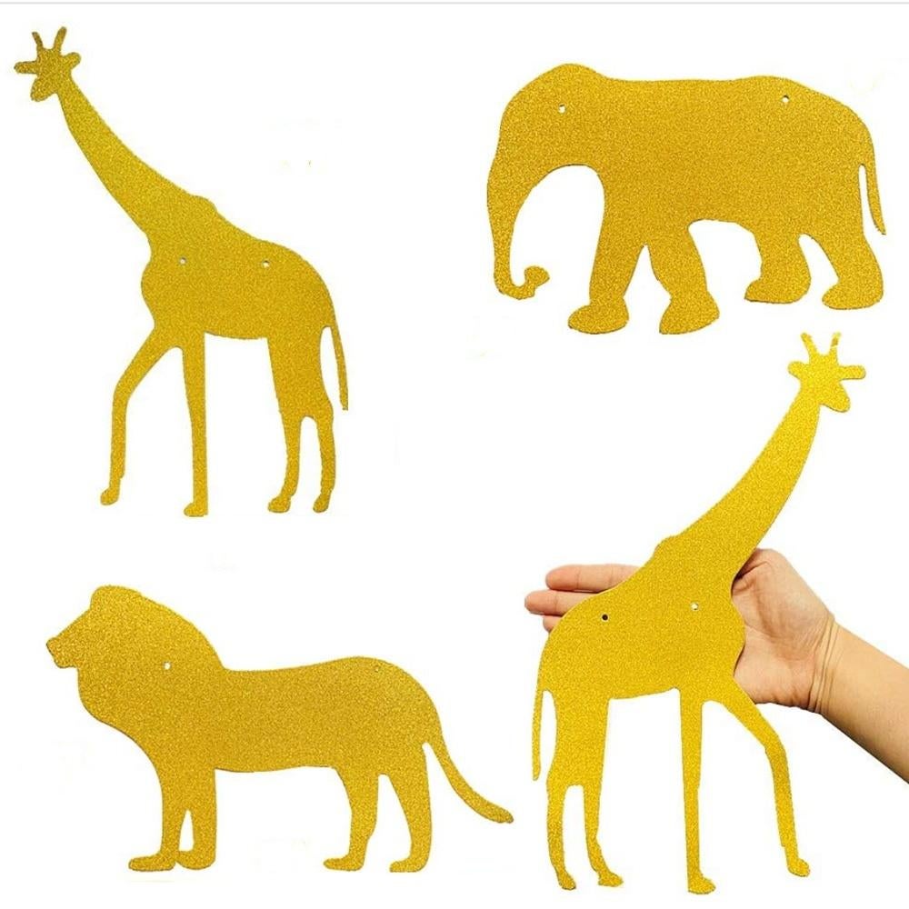 Jungle decoratie slinger goud, Versiering, Zo goed als nieuw, Nijverheidsweg-Noord 77, 3812PK  Amersfoort, Bestellingen@happyhappenings.nl