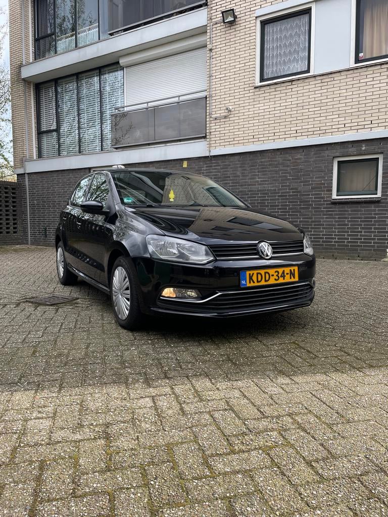 Volkswagen Polo 1.2 TSI First Edition 2017 | 110PK |, Auto's, Volkswagen, 4 cilinders, Zwart, Bedrijf, 1100 kg
