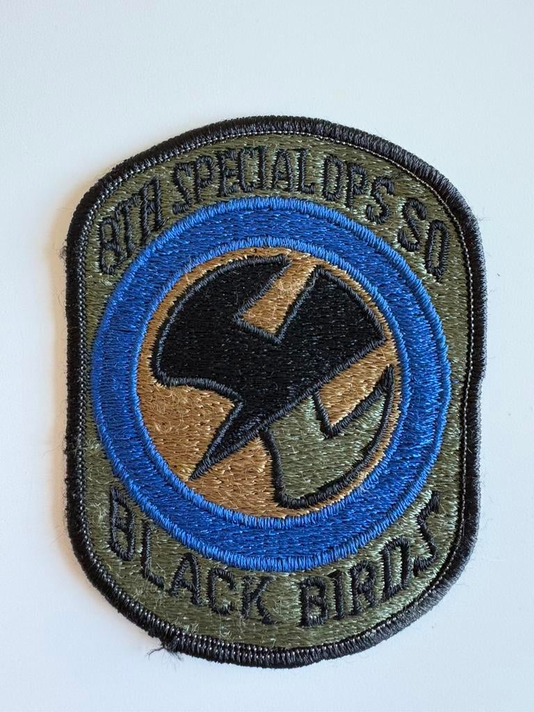 USAF 8th Special Operations Squadron patch, Ophalen of Verzenden, Luchtmacht, Nederland, Embleem of Badge