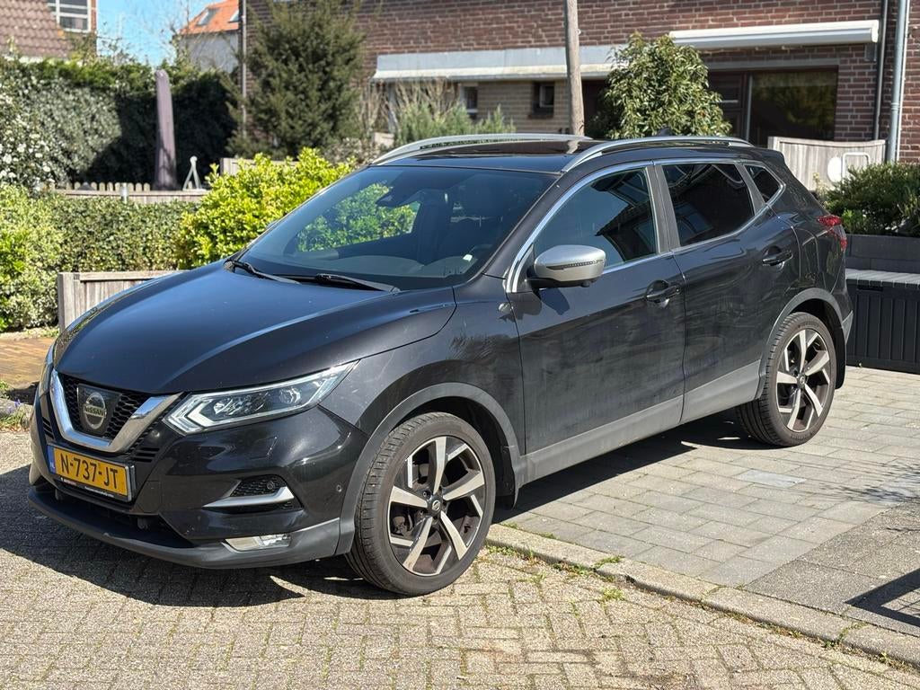 Qashqai 1.2 DIG-T Tekna Automaat | Pano | 360 | Leder, Auto's, Nissan, Automaat, 4 cilinders, Zwart, Leder