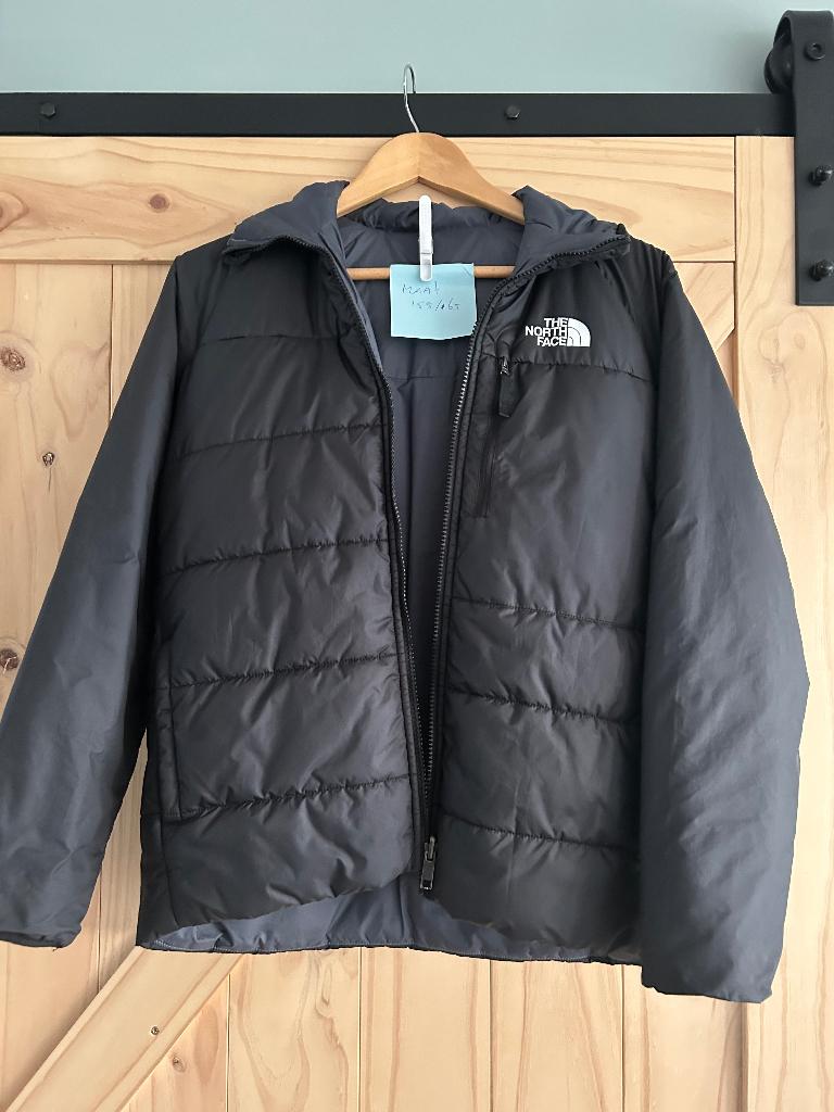 the north face jas mt 155/165 en 170/175, Ophalen, Zwart, Overige maten, Gedragen