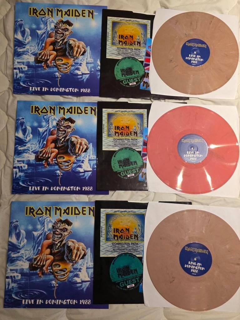 Iron Maiden - Live in Donington 1988, Ophalen of Verzenden, Zo goed als nieuw