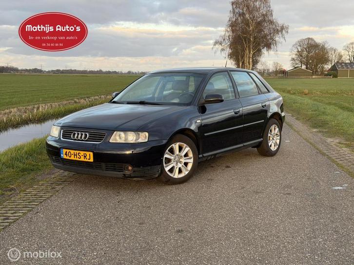 Audi A3 1.6 Ambiente, Auto's, Audi, Bedrijf, Te koop, A3, ABS, Airbags, Alarm, Centrale vergrendeling, Cruise Control, Elektrische buitenspiegels