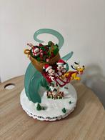 Disney Mickey en Minnie Mouse slee kerst beeld met licht!, Ophalen of Verzenden, Mickey Mouse, Nieuw, Beeldje of Figuurtje