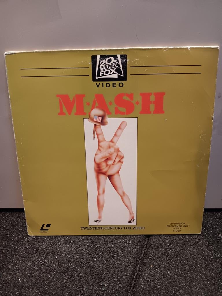 Laserdisc M.A.S.H, Cd's en Dvd's, Vinyl | Filmmuziek en Soundtracks, Ophalen of Verzenden, Zo goed als nieuw, Overige formaten
