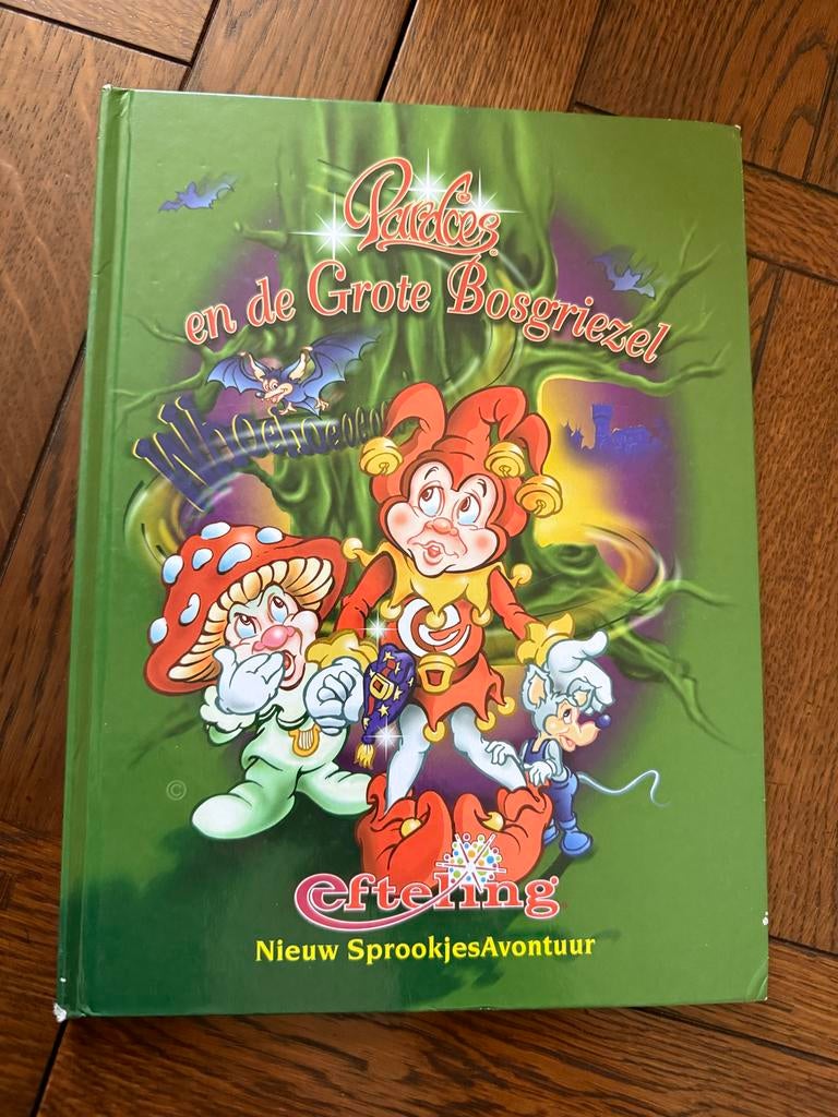 Efteling boek: Pardoes en de Grote Bosgriezel (Hardcover), Ophalen of Verzenden, Gelezen, Sprookjes