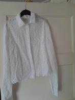 Mooi wit bewerkte blouse C&A xs, Kleding | Dames, Blouses en Tunieken, Wit, Ophalen of Verzenden, Zo goed als nieuw, Maat 34 (XS) of kleiner