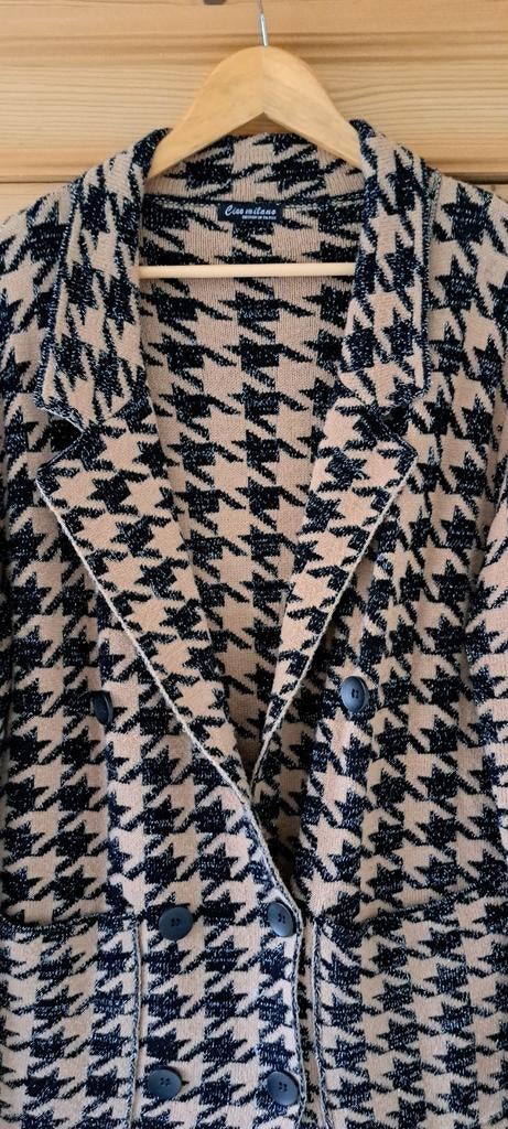 Vest, Ophalen of Verzenden, Zo goed als nieuw, Maat 42/44 (L), Zwart