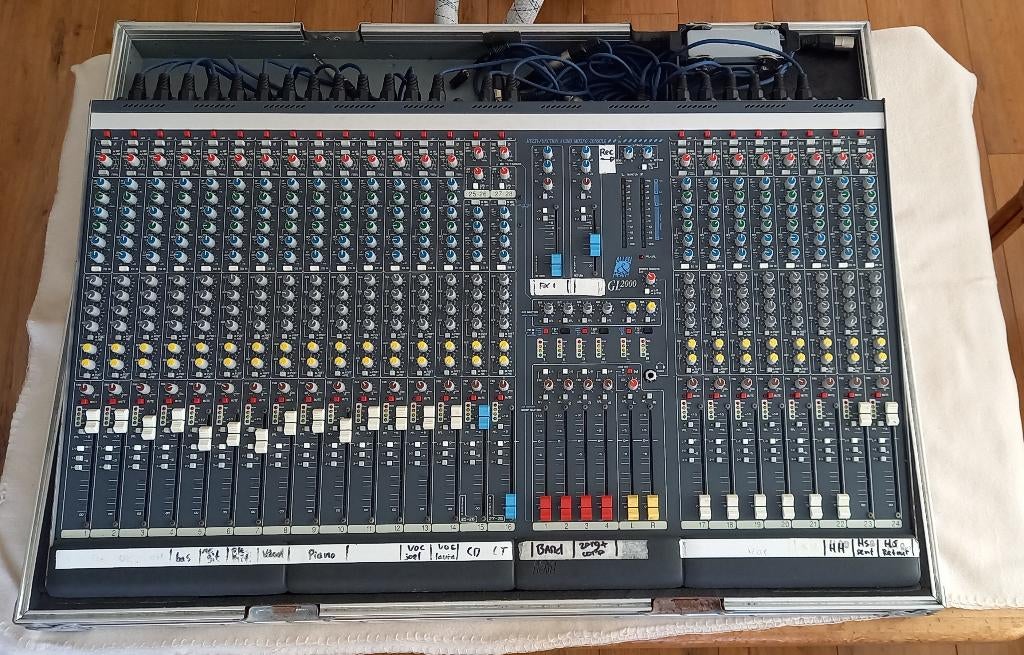 Allen&heath GL2000, Muziek en Instrumenten, Mengpanelen, Ophalen, Gebruikt, 20 kanalen of meer, Microfooningang