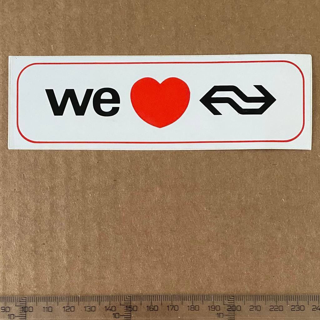 sticker ns, Verzamelen, Verzenden, Zo goed als nieuw