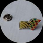 BMW pin, finish vlag, Ophalen of Verzenden, Zo goed als nieuw, Transport, Speldje of Pin