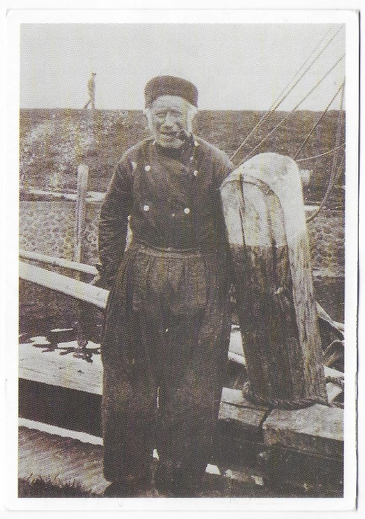 Klederdracht Schokland  Ongelopen Ansichtkaart (B7834 ), Ophalen of Verzenden, 1980 tot heden, Ongelopen, Overijssel