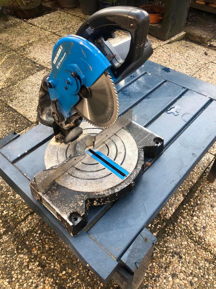 Elektrische afkortzaag - Elektro Beckum KS 210 Hobbymaster, Doe-het-zelf en Verbouw, Gereedschap | Zaagmachines, Gebruikt, Afkortzaag