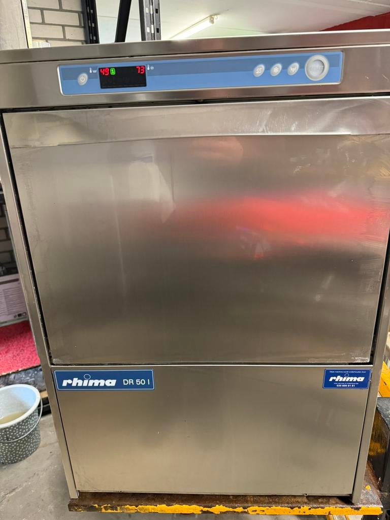 Rhima dr50i horeca vaatwasser /glazenwasser /waterontharder, Ophalen of Verzenden, Wassen en Drogen