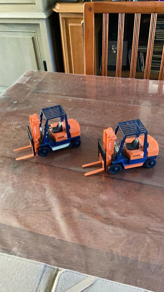 Toyota vorkheftruck 1:25, Ophalen of Verzenden, Zo goed als nieuw, Overige typen, Overige merken