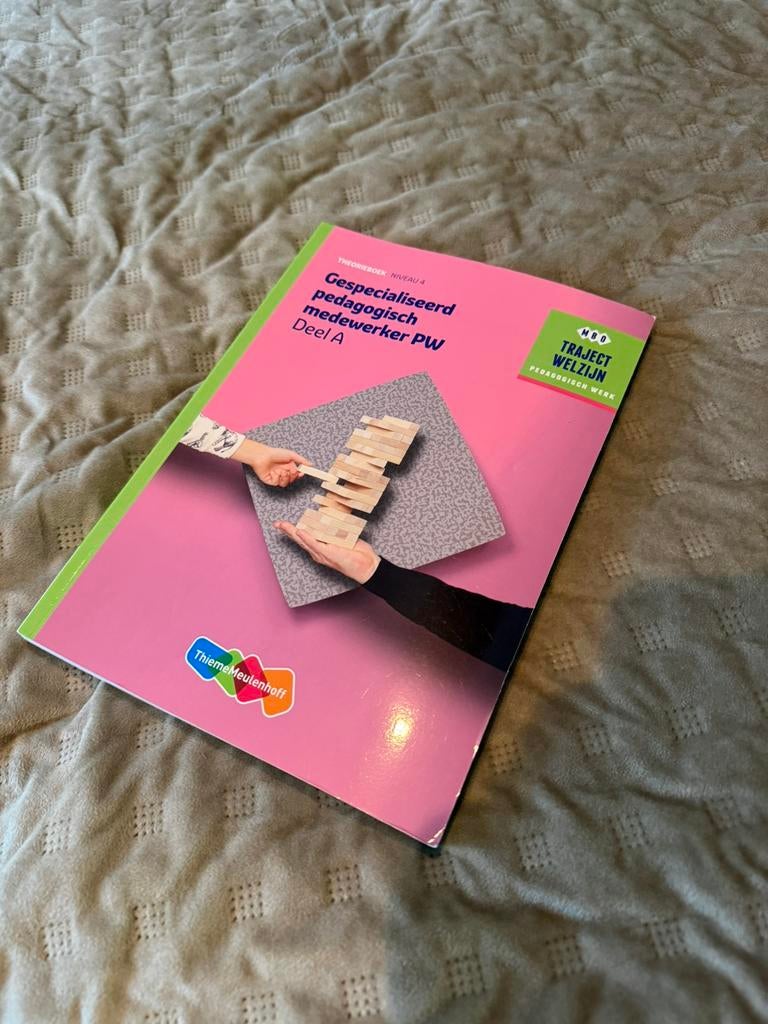 gespecialiseerd pedagogisch medewerker pw boek deel A, Boeken, Schoolboeken, Ophalen of Verzenden, Nieuw, Overige niveaus, Overige vakken