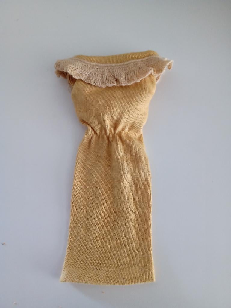 Barbie Spectator Sport Jurk #1398 uit 1963, Verzamelen, Ophalen of Verzenden, Gebruikt, Kleertjes