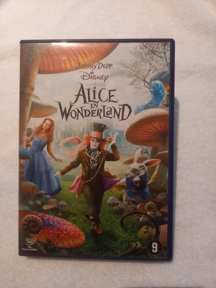 Disney DVD Alice in Wonderland, Cd's en Dvd's, Dvd's | Kinderen en Jeugd, Zo goed als nieuw, Film, Avontuur, Vanaf 9 jaar, Ophalen of Verzenden