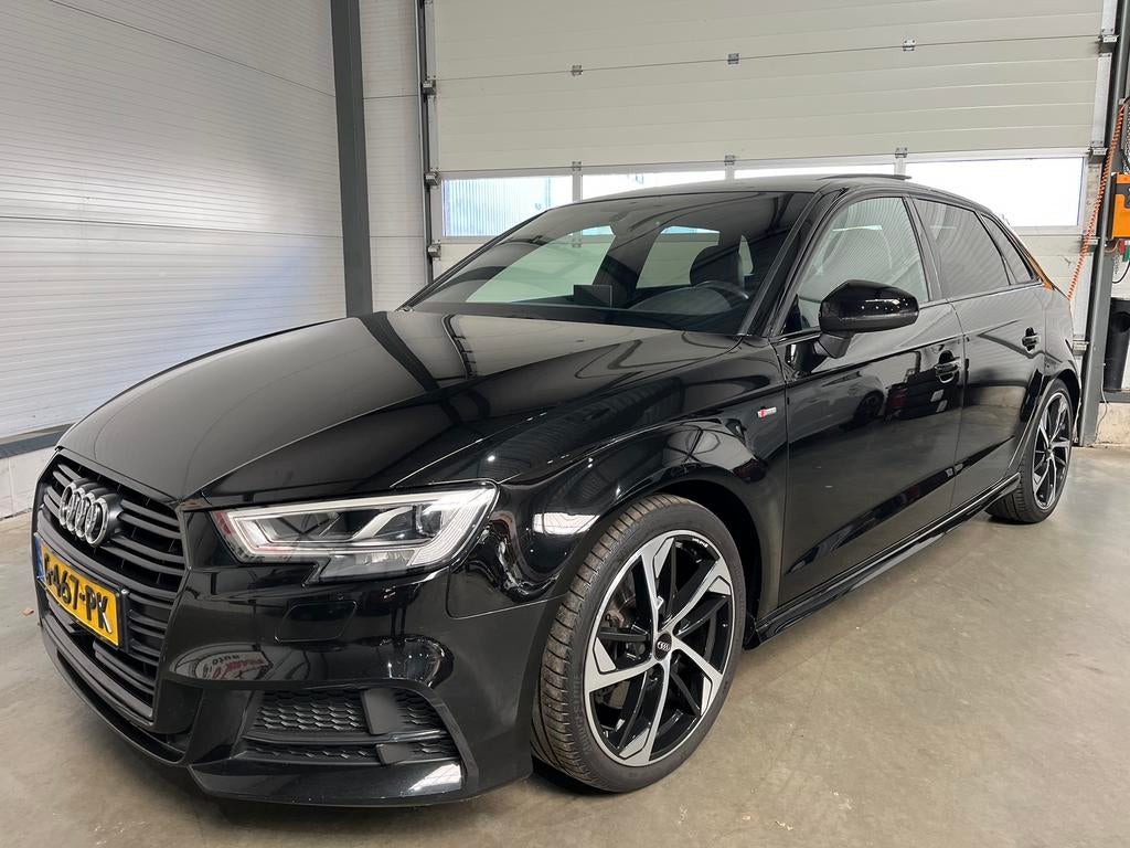 Audi A3 40 Tfsi 190pk S Tronic 2019 Zwart, Auto's, Audi, Particulier, A3, ABS, Airbags, Airconditioning, Alarm, Automatische klimaatregeling