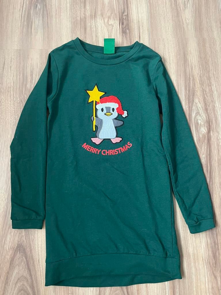 Kerstjurk maat 140/146, Ophalen of Verzenden, Zo goed als nieuw, Meisje, Jurk of Rok