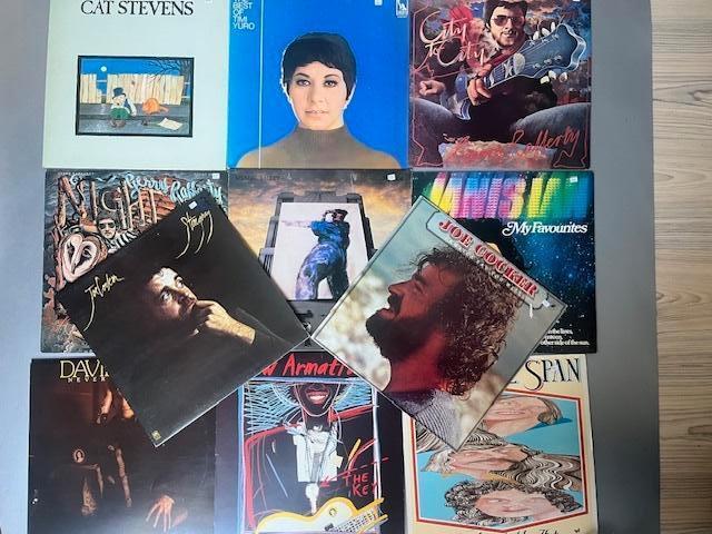 Set van 11 pop lps, Cd's en Dvd's, Vinyl | Pop, Zo goed als nieuw, 1960 tot 1980, 12 inch, Ophalen of Verzenden