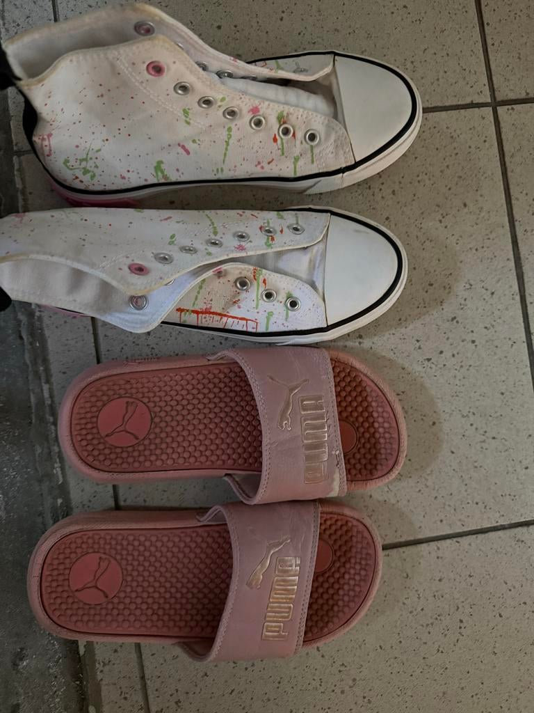 Meisjes schoenen en slippers maat 33, Ophalen, Gebruikt, Meisje, Schoenen