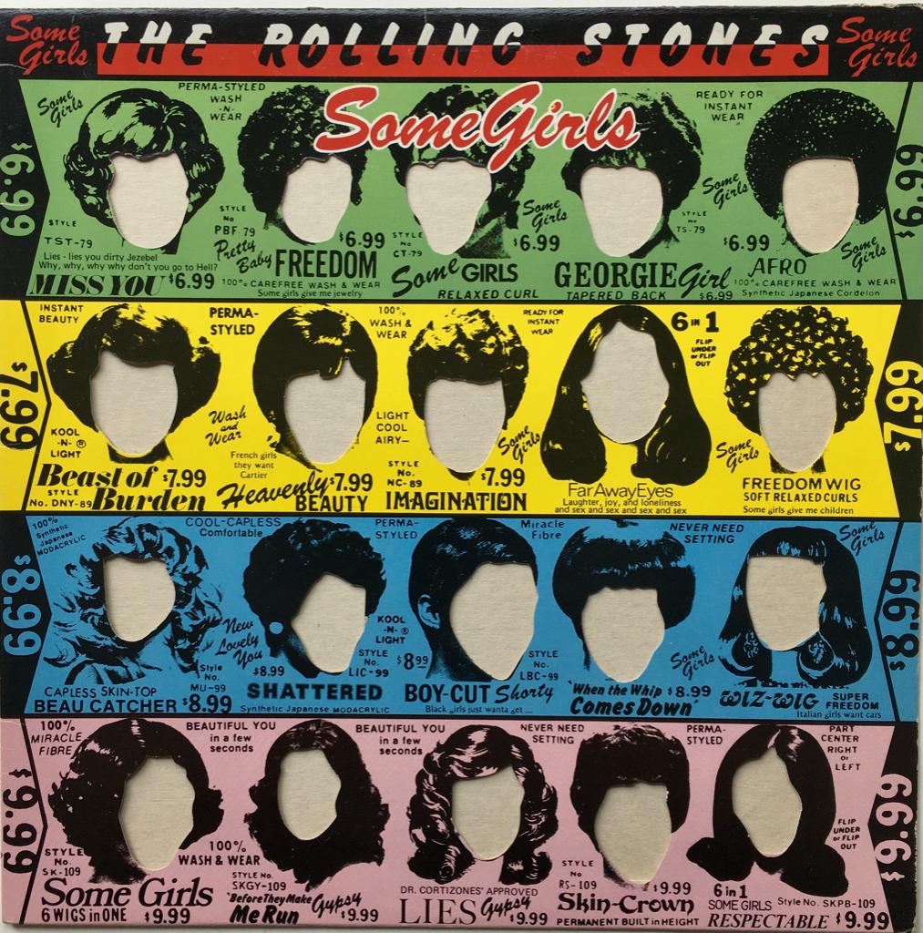 CANLP4 rolling stones  Some girls “CAN78 €15, Cd's en Dvd's, Vinyl | Rock, Gebruikt, Ophalen of Verzenden, Rock-'n-Roll, Inclusief binnenhoes
