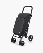 Carlett Urban Quad boodschappen trolley – als nieuw, Ophalen, Zwart, Zo goed als nieuw, Wieltjes