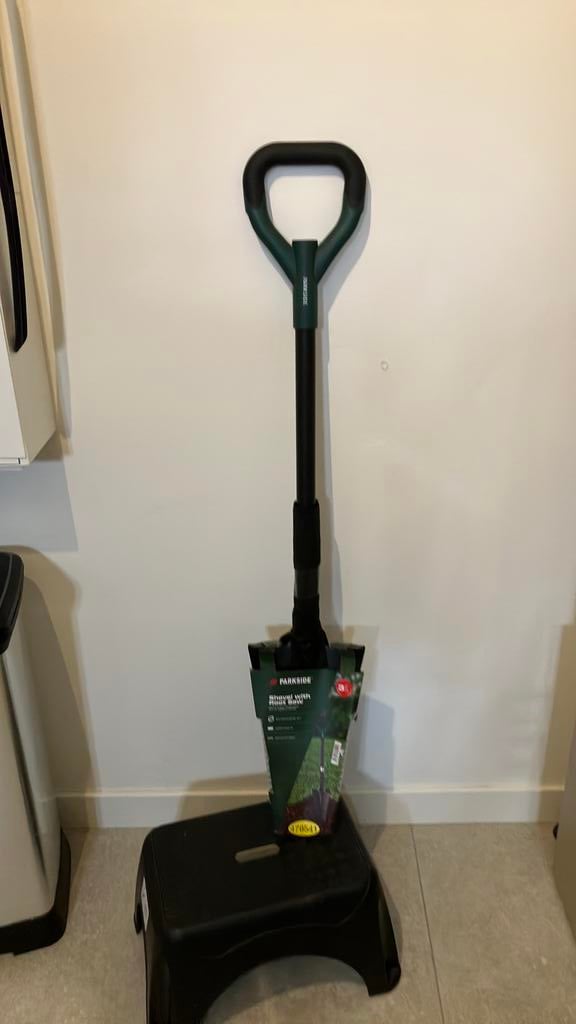 Shovel met zaag, Ophalen