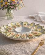 Serveerschaal italy witlof artisjok groene bord dipsaus, Huis en Inrichting, Rond, Ophalen of Verzenden, Zo goed als nieuw, X