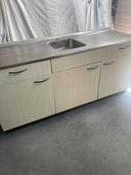 Keuken blokje bruynzeel, Ophalen, Zo goed als nieuw, Enkelwandige keuken