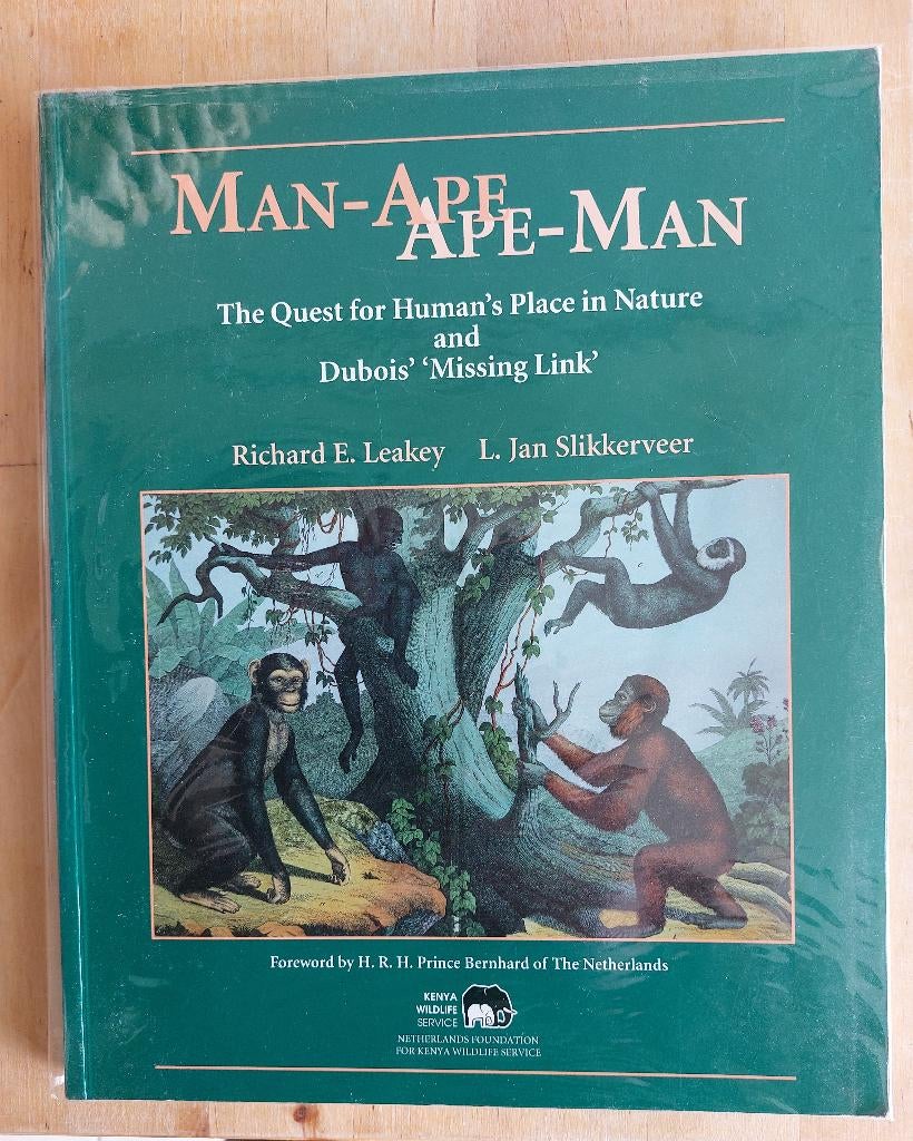 Man-Ape Ape-man. Eugène Dubois, Boeken, Ophalen of Verzenden, Zo goed als nieuw, Natuur algemeen